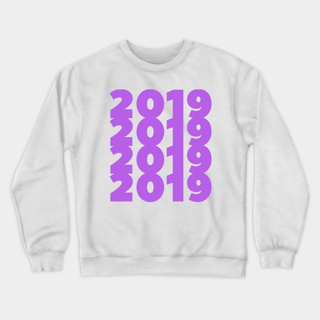 2019 New Year Crewneck Sweatshirt by fullstackdev